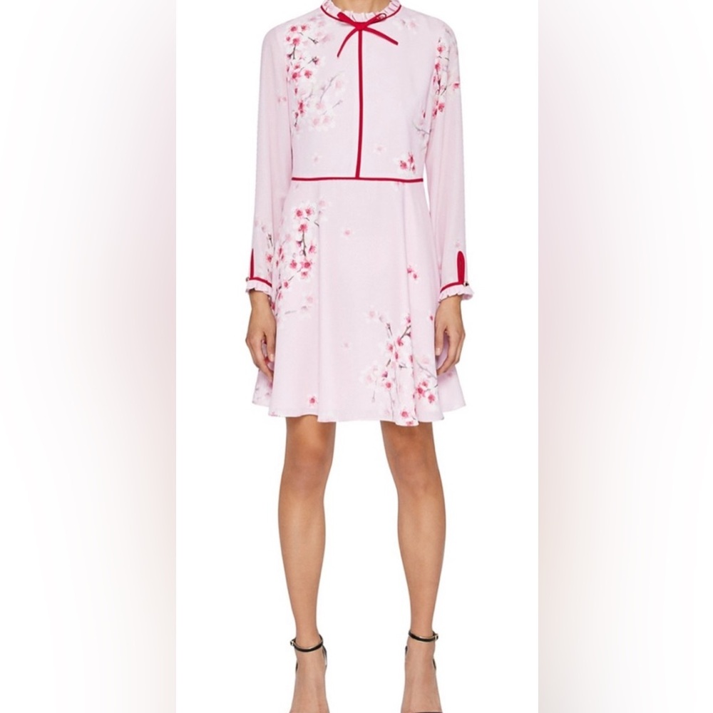 🛍️SALE🛍️ Ted Baker London Heydii Cherry Blossom Mini Dress (NWOT) - Picture 7 of 8
